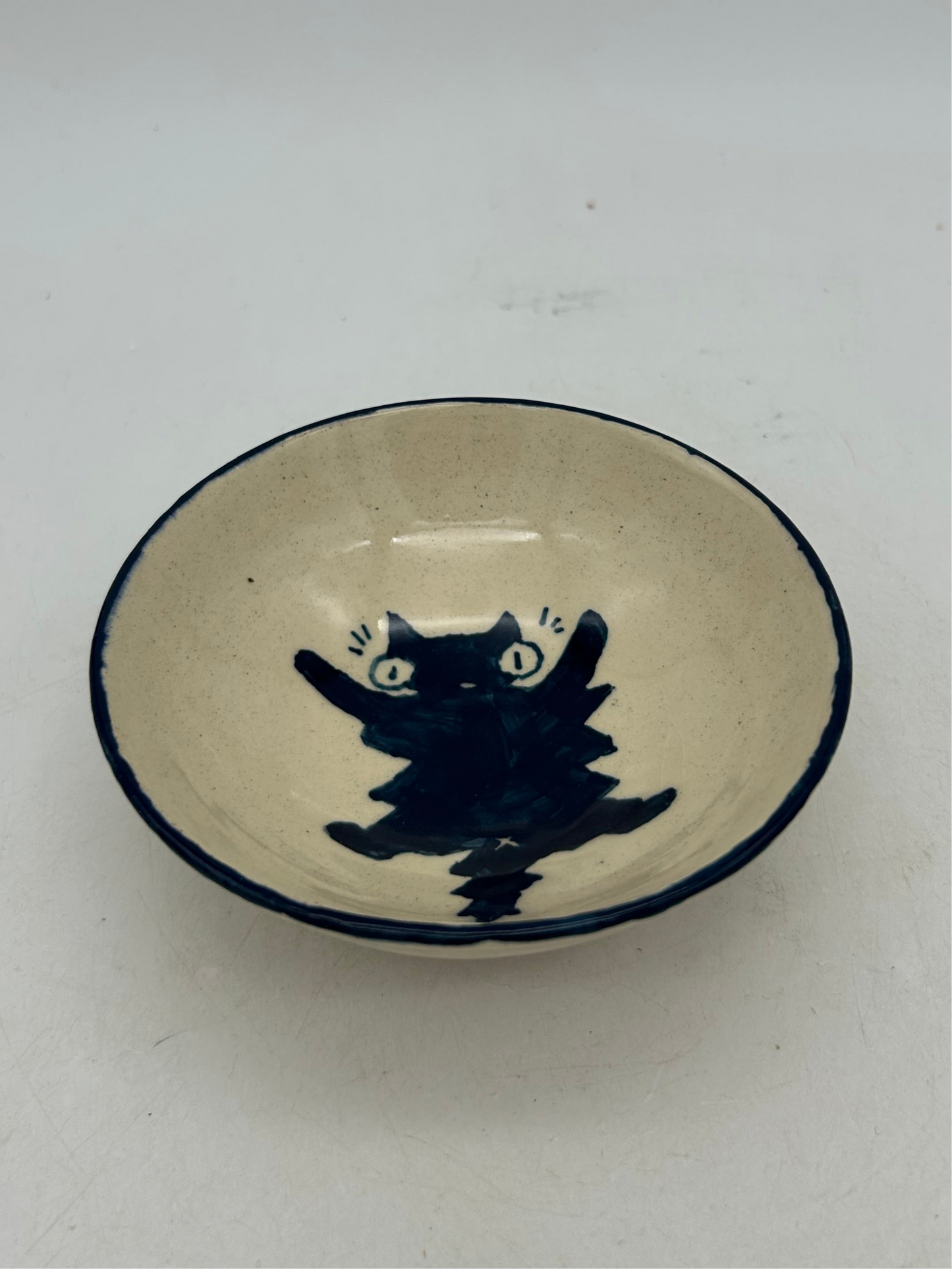 Spooky Kitty Small Bowl #1