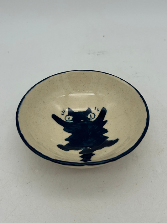 Spooky Kitty Small Bowl #1