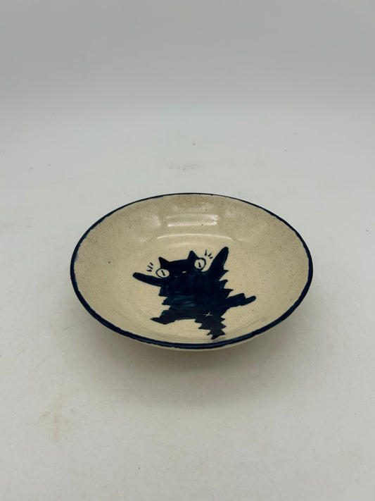 Spooky Cat Small Bowl #2