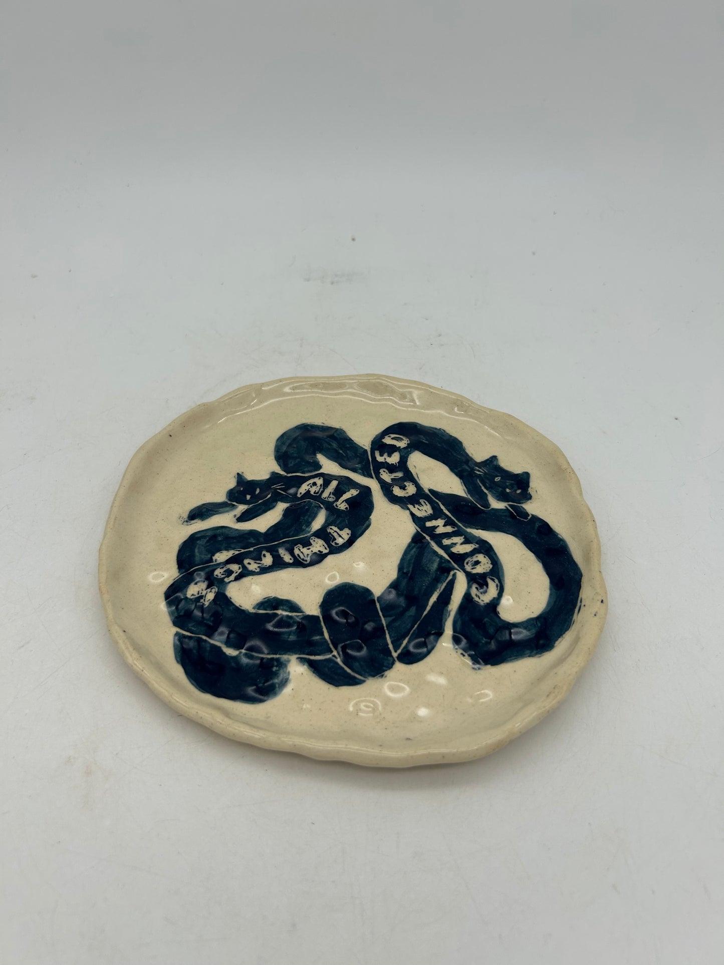 All Things Connected Snack Plate