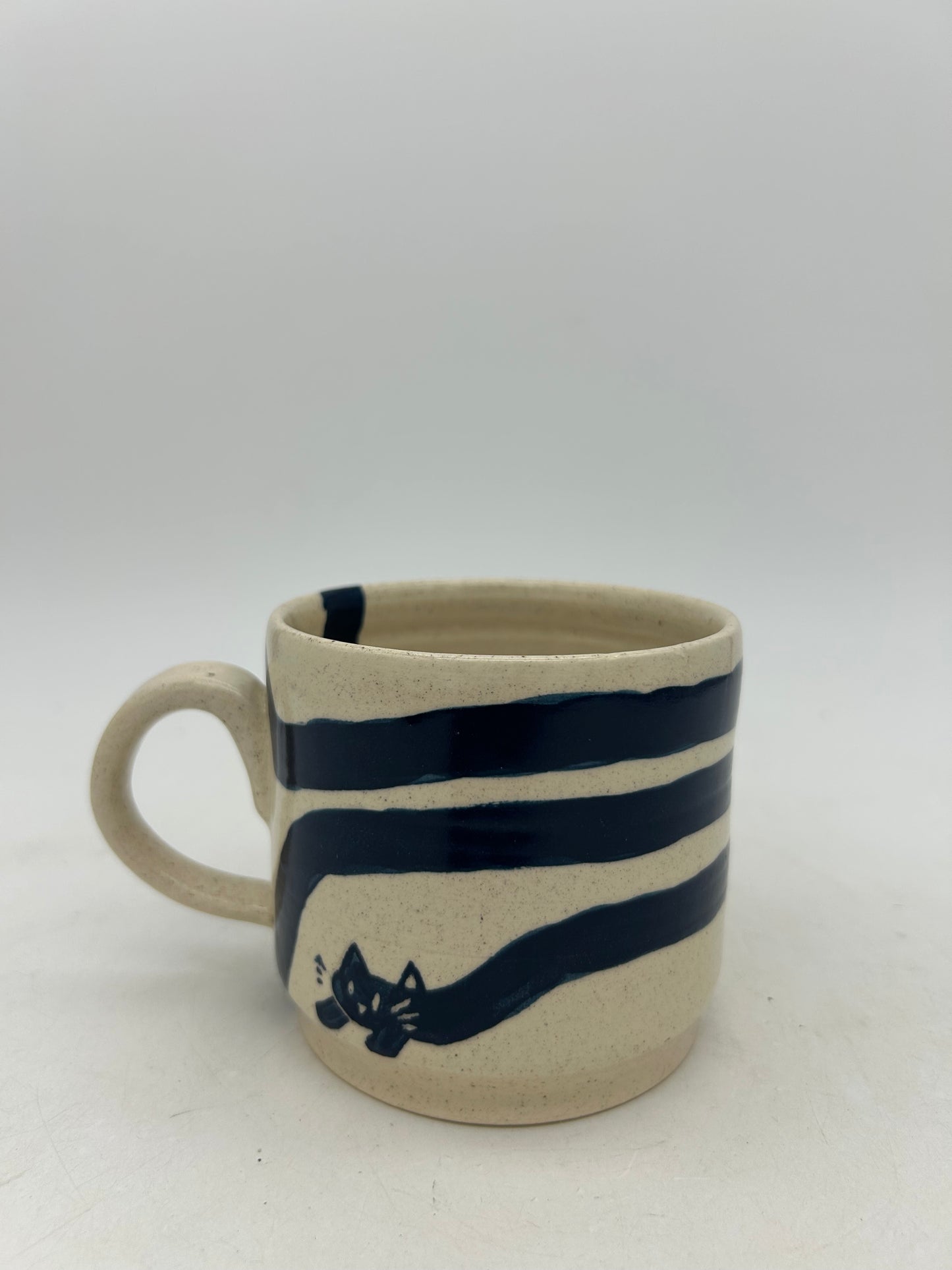 Spiral Cat Mug