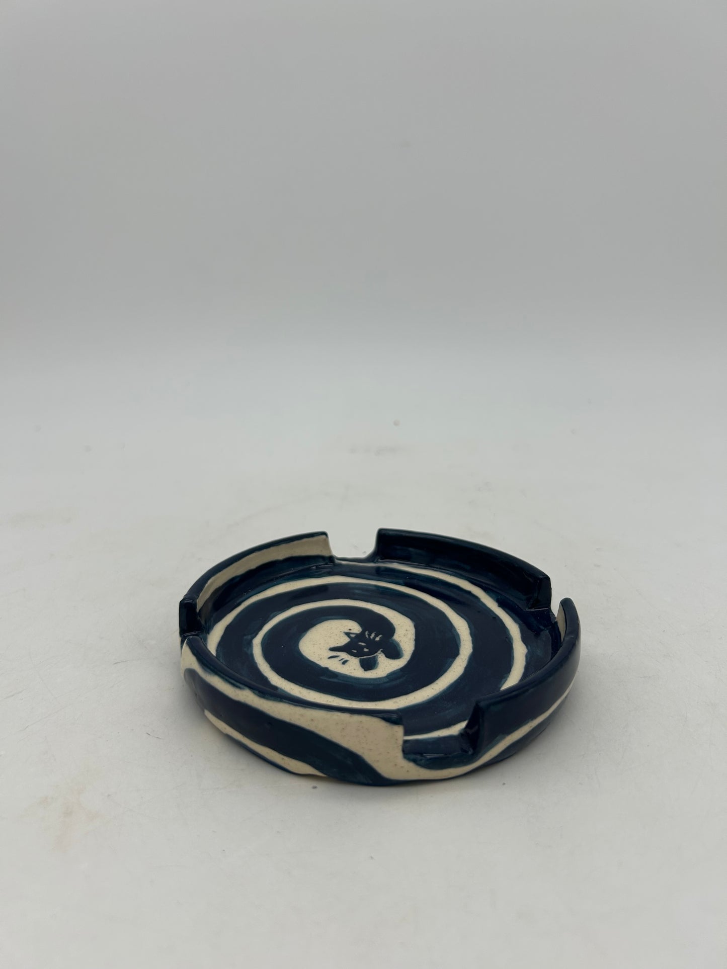 Spiral Cat Ashtray