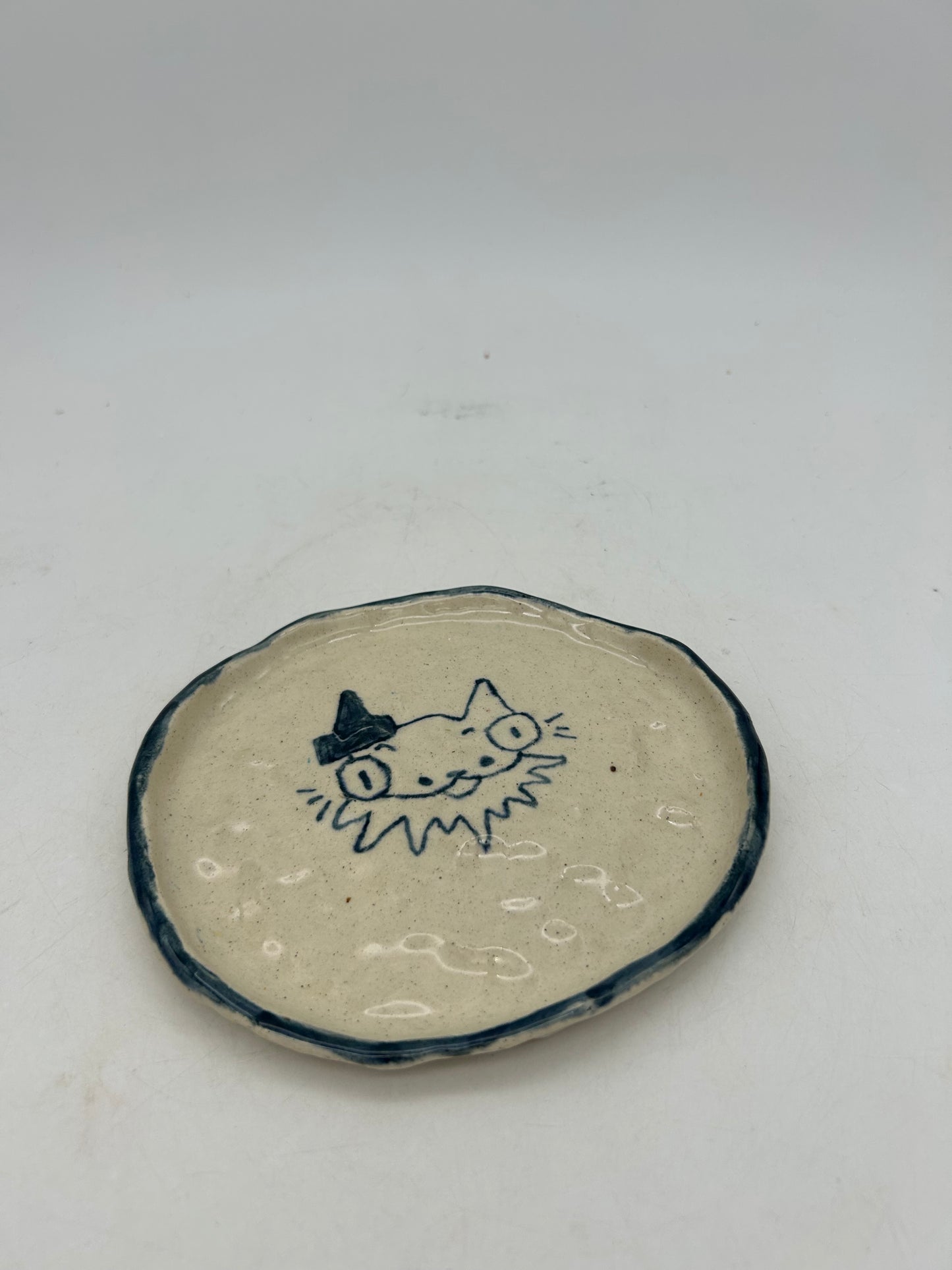 Little Clown Cat Tray #1